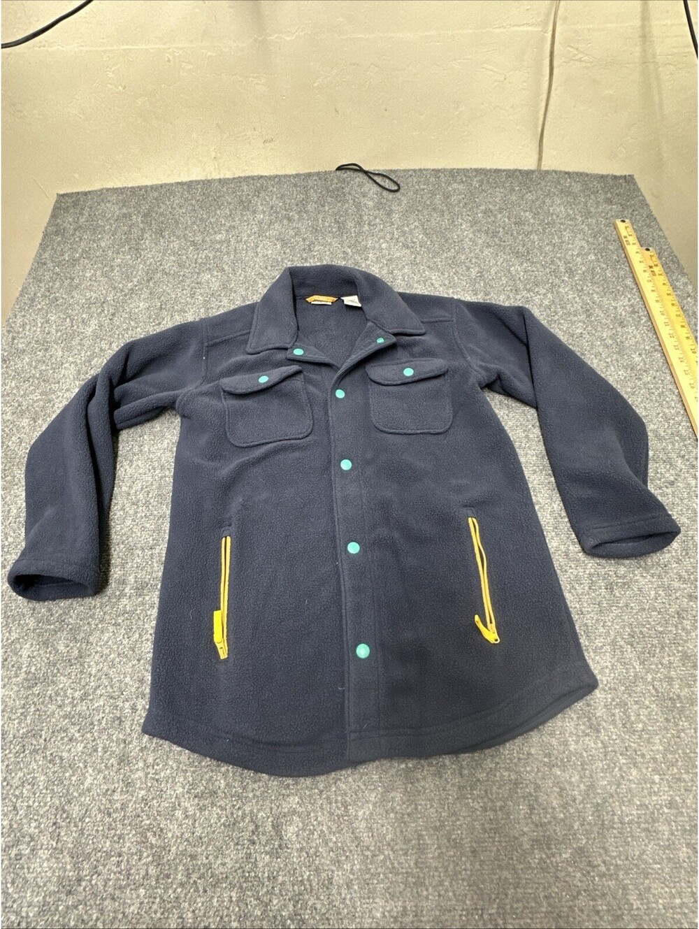 ll bean polyester Snap Jacket M(10-12)